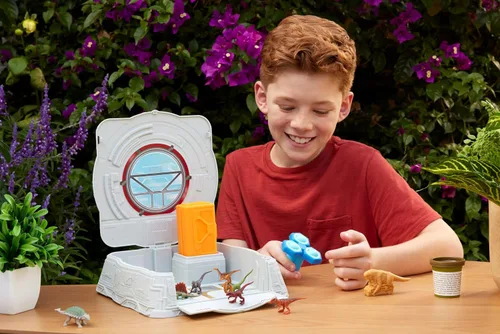 Vista 2 de Mattel Jurassic World Distortus Rex Lab Sensory Playset