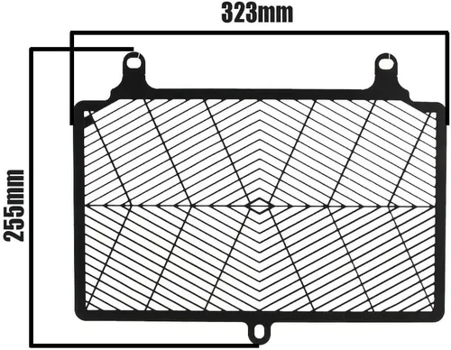 Vista 5 de Protector de radiadores para motocicleta Be&Nelli TRK702X 2022 2023 2024 TRK 702 X Radiador Rejilla Tanque de agua Enfriador Accesorios de protección
