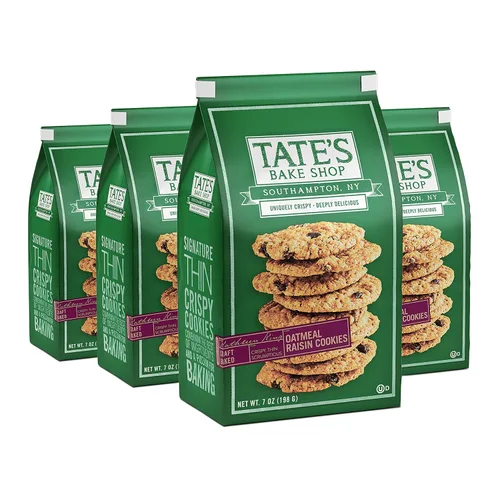 Vista 2 de Tate's Bake Shop Galletas totalmente naturales, doble chispas de chocolate, 12 unidades (paquete de 12)