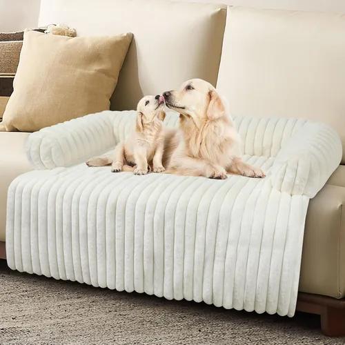 Vista 10 de Wn's Day Cama Lujosa de Sofá para Perros, Funda Calmante Lavable de Sofá para Perros, Protector de Sofá Removible para Perros, Cama de Sofá
