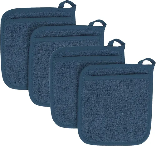 Vista 29 de RITZ Terry Pocket Mitt & Hot Pad: Unparalleled Heat Resistant, Durable 100% Cotton – Ergonomically Designed for Optimal Grip – Easy-Care Machine