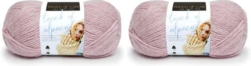Vista 21 de Lion Brand Yarn Hilo Touch of Alpaca (1 madeja), color negro