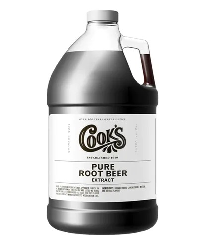 Vista 97 de Cook's, Sabor puro de vainilla sin alcohol, para cocinar, hornear, postres, extracto alternativo de vainilla de Madagascar sin alcohol, 8 onzas
