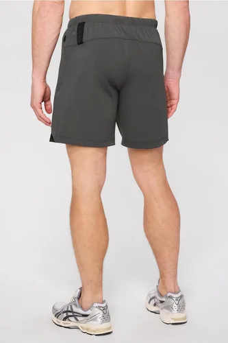 Vista 82 de Fabletics The One - Pantalón corto para hombre (forro), entrenamiento, natación, ligero, de secado rápido, bolsillo con cremallera, tejido elástico