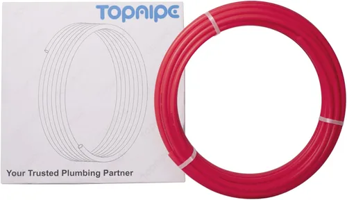 Vista 11 de Tubo PEX-A, tubo azul de 1/2 pulgada x 100 pies, certificado NSF para agua potable, tubo PEX-A para fontanería, herramientas de fontanería