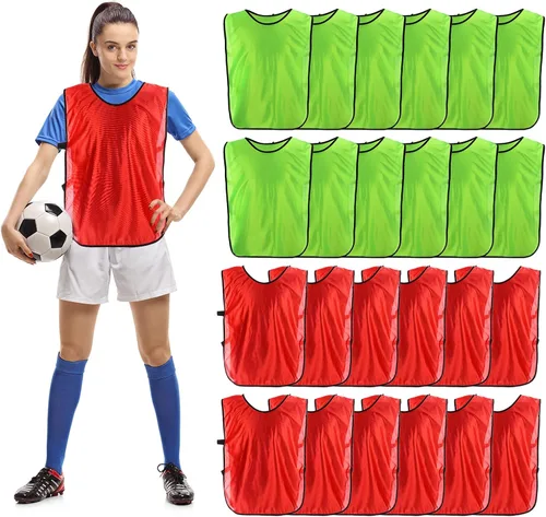 Vista 8 de PATIKIL Scrimmage - Chaleco de fútbol Pennies para entrenamiento de fútbol, deportes de equipo, pinnies camisetas de práctica de fútbol para adultos