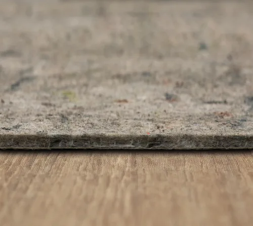 Vista 8 de Mohawk Home - Almohadilla de doble superficie para alfombra, color gris liso, 1/4 pulgadas de grosor (2 x 16 pies)