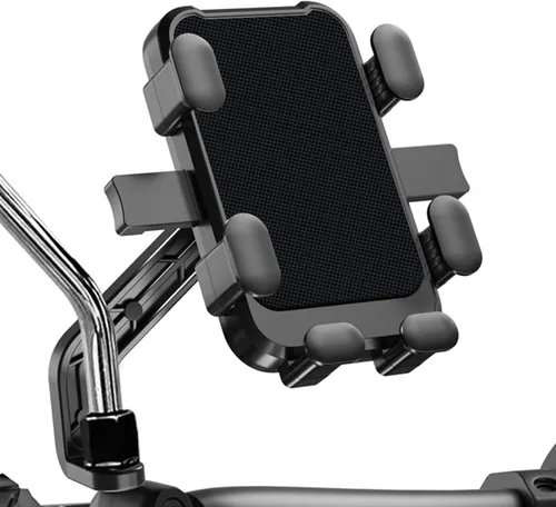 Vista 8 de Motorcycle Phone Mount for Suzuki GSX1300R Hayabusa GSX1300, Bike Phone Holder Motorcycle Cell Phone Holder, Quick Install Anti-Shake Motorcycle