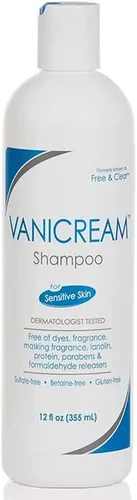 Vista 4 de Vanicream Champú para pieles sensibles, probado por dermatólogos, libre de tintes, fragancias, parabenos y liberadores de formaldehído, sin
