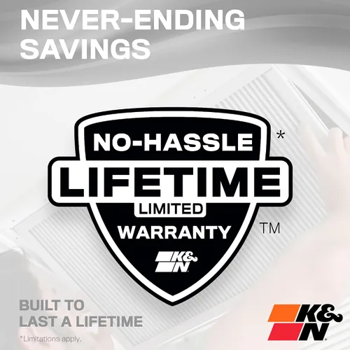 Vista 7 de K&N Filtro de aire para horno HVAC de 20 x 30 x 1, dura toda la vida, lavable, Merv 8, el último filtro HVAC que comprarás, respira de forma segura