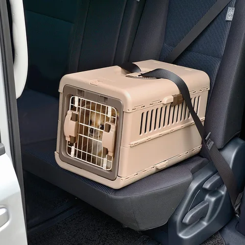 Vista 3 de Transportador plegable para mascotas extra pequeño