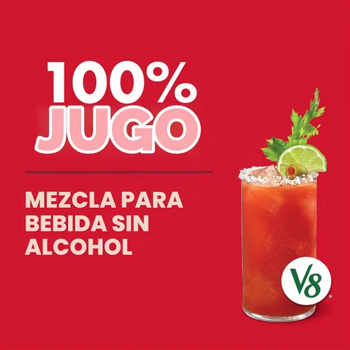 Vista 4 de V8 Bloody Mary Mix, lata de 8 fl oz (paquete de 6)