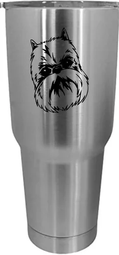 Vista 538 de Cairn Terrier - Vaso grabado con temática de perro, 30 onzas