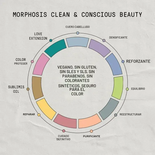 Vista 4 de Framesi Morphosis Restructure Shampoo - Champú reconstructor para cabello dañado - Champú sin sulfato - Ayuda a reparar y revivir para apoyar un