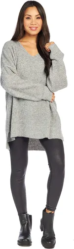 Vista 2 de Mud Pie Avalon - Suéter de punto gofre para mujer