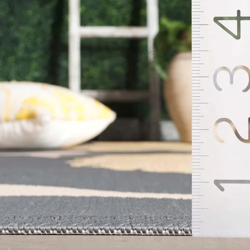 Vista 5 de SAFAVIEH Courtyard Collection CY7321 - Alfombra decorativa para interiores y exteriores, impermeable, fácil de limpiar, 2 pies 3 pulgadas x 6 pies 7