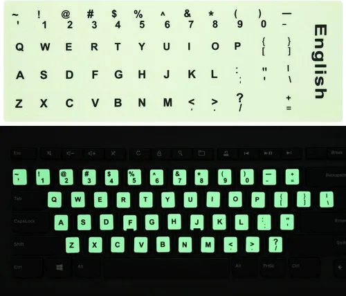 Vista 13 de 2 calcomanías de teclado árabe para computadora portátil portátil de Arabic