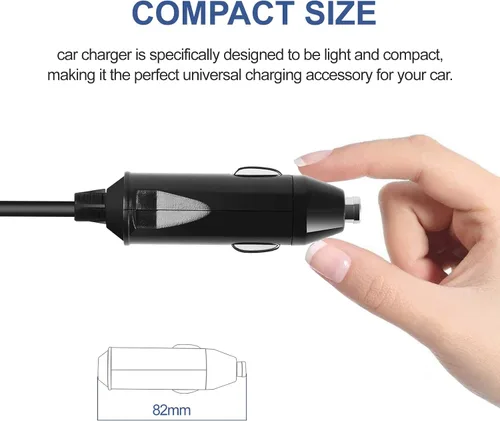 Vista 3 de Surface Pro - Cargador de coche para laptop de 65 W, 15 V, 4.5 A, cargador de coche de superficie compatible con Surface Pro 9/8/7/6/5/4/3 Surface
