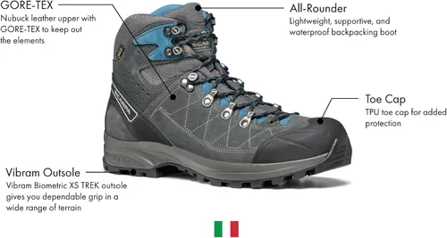 Vista 2 de SCARPA Men's Kailash Trek GTX Waterproof Gore-Tex Lightweight Boots for Backpacking and Hiking
