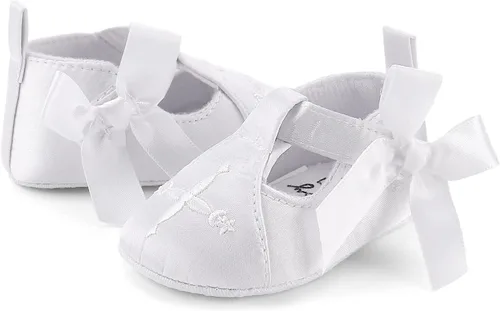 Vista 3 de Zapatos de bautizo con suela premium para bebés y niños pequeños