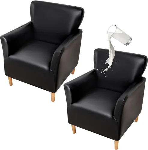 Vista 50 de FUANGUI Funda para Sillón de Banquete con Brazos Fundas para Sillas Elásticas Funda para Sillón Club Funda Suave para Sillón Sofá Cubiertas