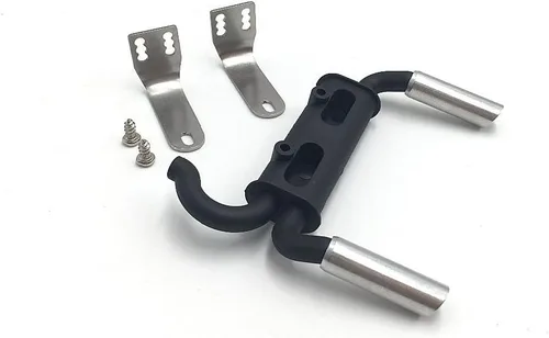 Vista 3 de KYX Racing Nylon Tubo de Escape Actualizaciones Accesorios para 1/10 RC Crawler Car Axial SCX10 II Traxxas TRX-4 TRX4