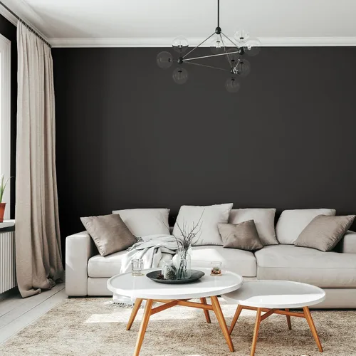 Vista 3 de Rust-Oleum 380228 Black Sure Color - Pintura interior + imprimación, semi-brillante, 1 galón