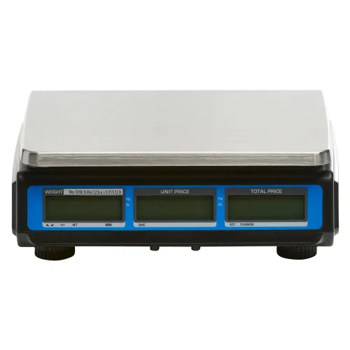 Vista 5 de Brecknell PC3060, escala de cálculo de precio de doble rango, 30/60lb x 0.01/0.02lb, NTEP