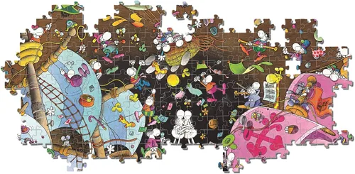 Vista 2 de Clementoni 36527 Mordillo 'The Kiss' Puzzle 6000 piezas, juego de habilidad para toda la familia, colorido juego de azulejos a partir de 10 años
