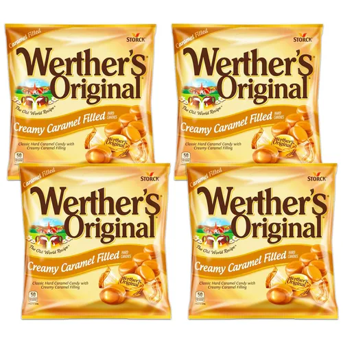 Vista 38 de Werther's Original - Golosinas duras rellenas de manzana caramelizada, 5.5 oz, paquete de 2