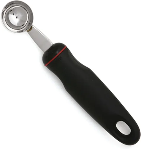 Vista 3 de Norpro 110 Grip-EZ Products descorazonador de manzanas, Sacabolas para melón y sandía, Negro