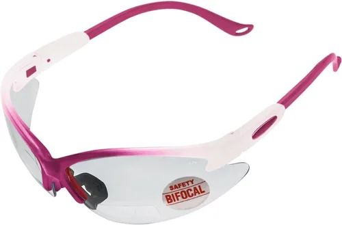 Vista 10 de Spits Eyewear Gafas de seguridad bifocales o inferiores de caza con varias opciones de lente y marco azul (blue frame)