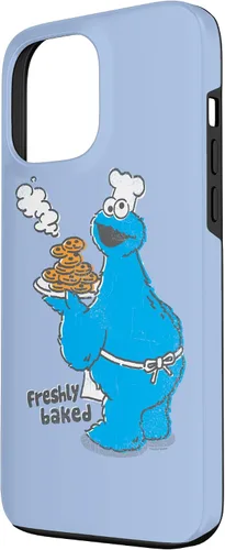 Vista 2 de Funda recién horneada para iPhone 13 Pro Max Sesame Street Cookie Monster