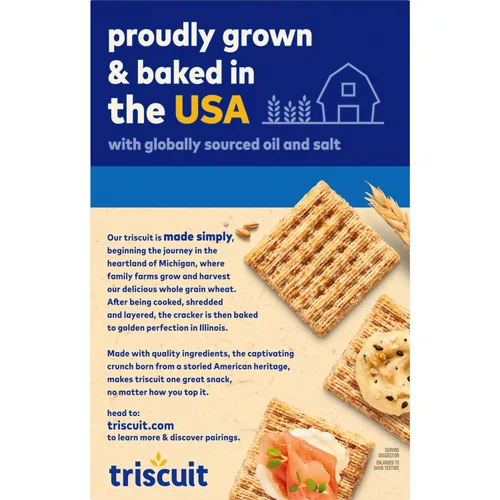 Vista 16 de Triscuit Galletas de trigo integrales originales de grano entero, cajas de 12 a 8.5 onzas