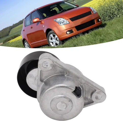 Vista 4 de Aramox Belt Tensioner, Belt Tensioner Assembly Metal Construction 25184786 Replacement for Chevy Aveo 2004 to 2008