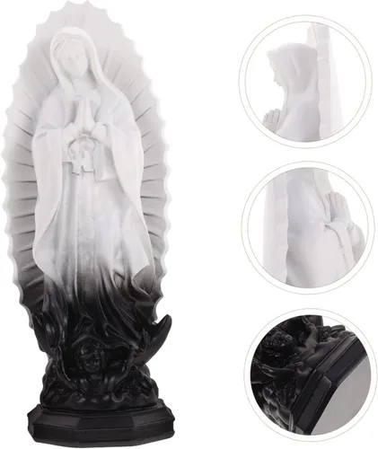 Vista 5 de DECHOUS Estatua Adornamento de escritorio Estatua de resina de escritorio Estatua de María Estatua de resina Estatua de resina Artesanía Estatua