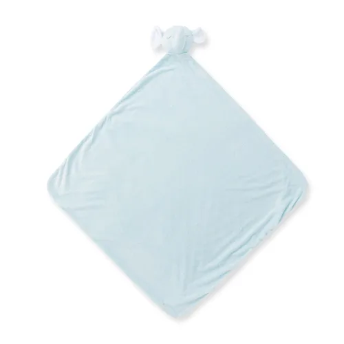 Vista 4 de Angel Dear - Manta para siesta de conejito azul