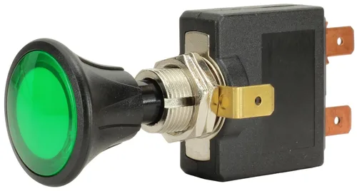 Vista 6 de Fastronix 50A Interruptor de empuje/tracción con indicador LED azul
