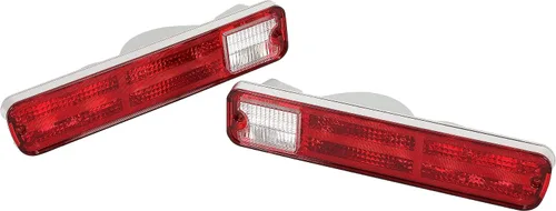 Vista 8 de KUAFU Lámpara de luz trasera compatible con Chevy Chevrolet El Camino Malibu GMC Caballero Station Wagon 1979-1987, luz trasera del lado