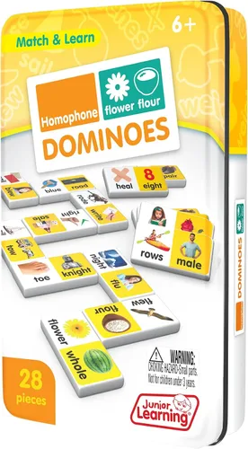 Vista 4 de Junior Learning Homophone Match & Learn Dominó