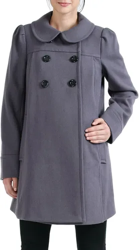 Vista 2 de Momo Maternity Outerwear Women Natalie Wool Pea Coat Pregnancy Winter Jacket