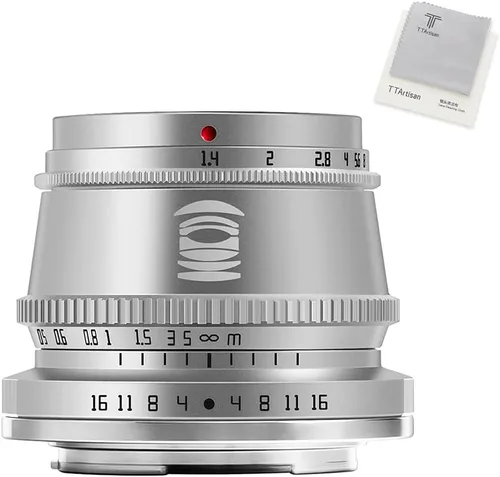 Vista 13 de TTArtisan 35mm F1.4 Lente de Enfoque Manual APS-C para Olympus Macro 4/3 MTF Montura G85 GX9 G7 GF9 GF8 GF7 Pen-F EPL9 EPL8 EPL7 E-M1 E-M5 E-M10