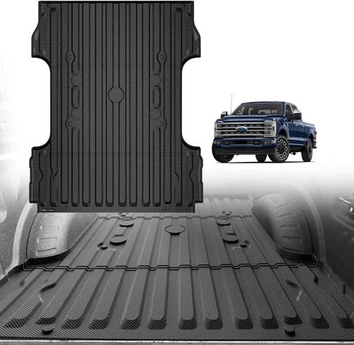 Vista 38 de TripleAliners - Tapete para caja de camioneta (de ejes) de 5 pies, encaje perfecto para pick-up de carga, accesorio de protección de vehículo