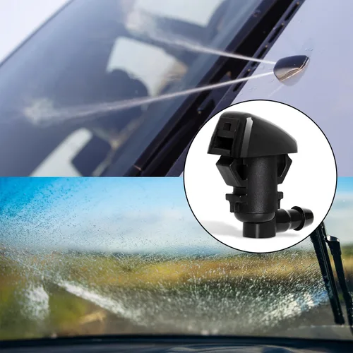 Vista 2 de Juego de 2 boquillas lavadoras delanteras apropiado para 2008-2012 Jeep Liberty, 2006-2010 Jeep Commander, 2007-2011 Dodge Nitro. Repuesto #