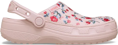 Vista 5 de Crocs Zuecos clásicos de lona elaborados unisex para hombres y mujeres