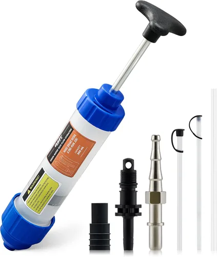 Vista 8 de Orion Motor Tech Bomba Extractadora de Aceite, Extractor Manual de Líquido de 200mL para Transferencias de Aceite de Transmisión de Dirección