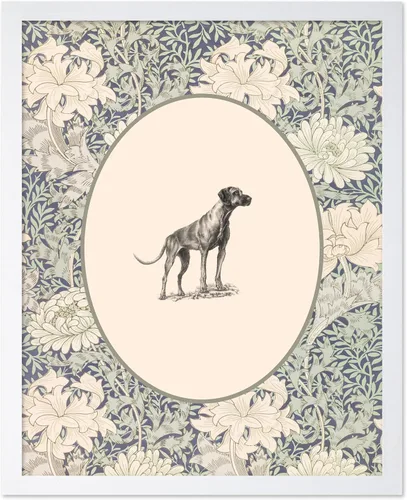 Vista 61 de Poster Master Póster Vintage de Cocker Spaniel Inglés - Impronta Retro de Perro - Arte Floral - Arte de Cachorros - Arte para Amantes de Animales