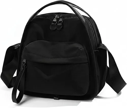 Vista 12 de Bolso cruzado de nailon para mujer, estilo casual, ligero, suave, con asa superior