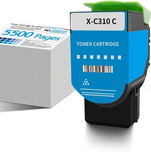Vista 9 de C315 Cartucho de tóner para impresora Xerox C310 C315, cartucho de tinta de 8,500 páginas de capacidad extra alta compatible con repuesto 006R04364