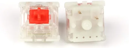Vista 10 de YMDK Gateron MX Switch - Carcasa transparente de 3 pines y 5 pines para teclado mecánico, compatible con Cherry MX